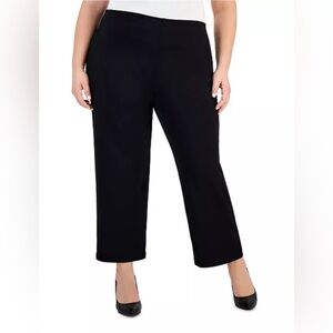 JM Collection
Plus and Petite Plus Size Wide-Leg Pull-On Pants